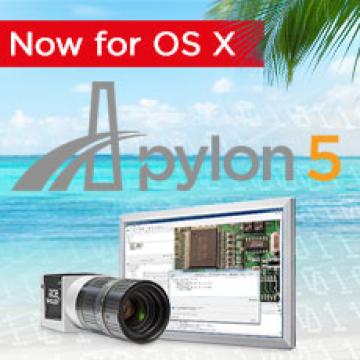 Pylon 5 camera software suite now available for download